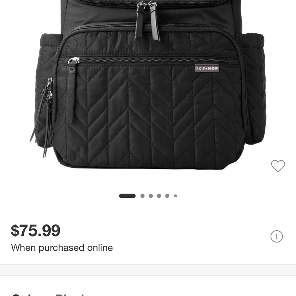 Skip Hop diaper bag